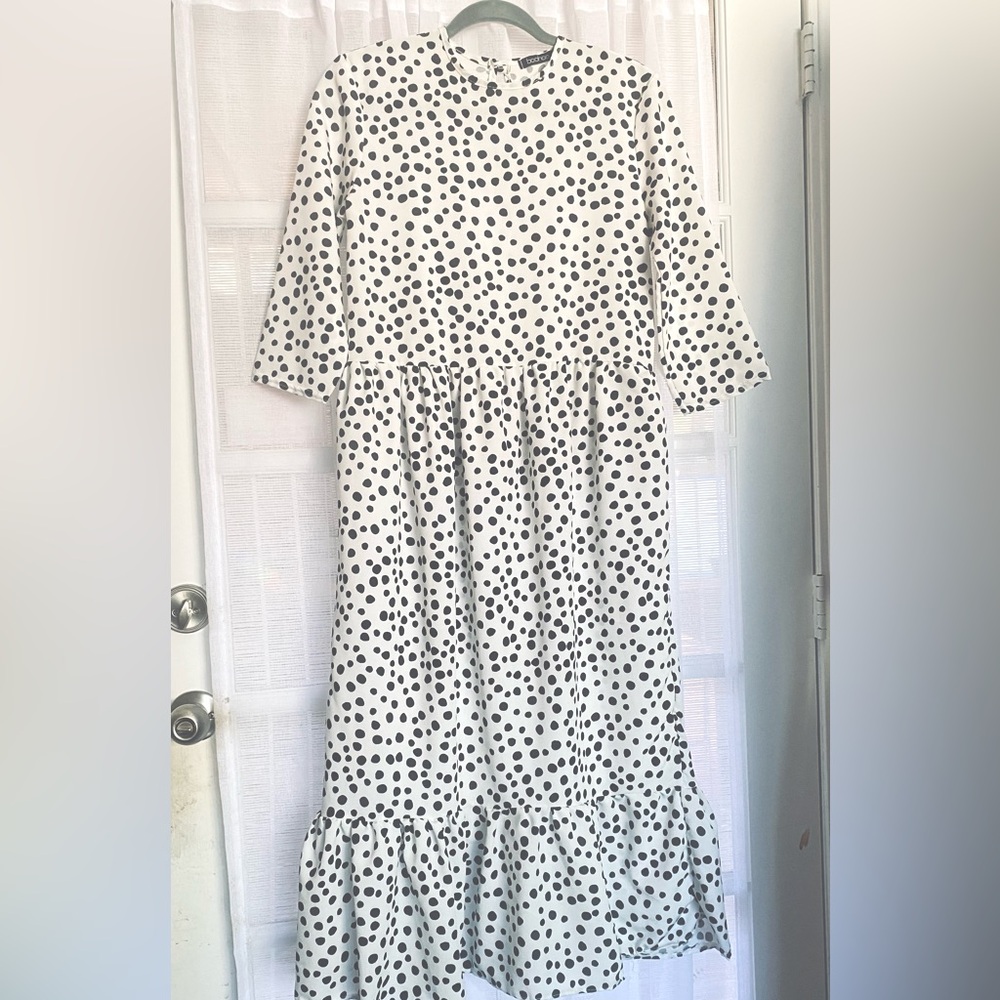 Boohoo - midi dress NWOT - Picture 2 of 9